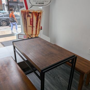 Gong Cha - A couple indoor tables - Bubble Tea Near Me - Hoboken, New Jersey Gong Cha - A couple indoor tables - Bubble Tea Near Me - Hoboken, New Jersey