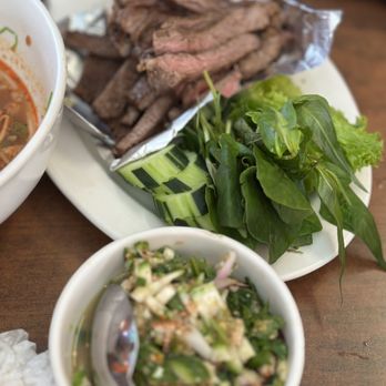 Crystal Thai-Cambodian Cuisine - Beef with prahok - Thai Near Me - Long Beach, California Crystal Thai-Cambodian Cuisine - Beef with prahok - Thai Near Me - Long Beach, California