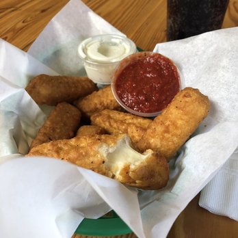 Round Up Pizza - The BEST mozzarella sticks ever! - Pizza Near Me - Cambria, California Round Up Pizza - The BEST mozzarella sticks ever! - Pizza Near Me - Cambria, California