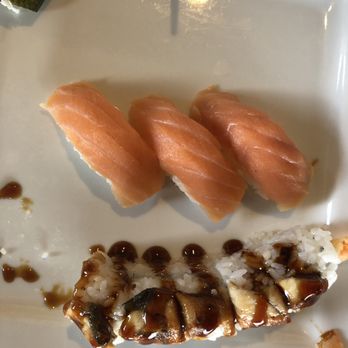 Sakura - Smoke sake, dragon roll - Sushi Bars Near Me - Fairfield, California Sakura - Smoke sake, dragon roll - Sushi Bars Near Me - Fairfield, California