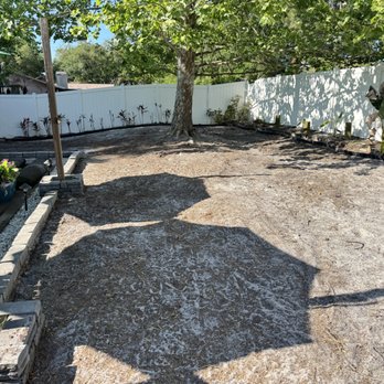 Green Gnome Landscaping - Before - what 1st contractor left. - Artificial Turf Near Me Green Gnome Landscaping - Before - what 1st contractor left. - Artificial Turf Near Me