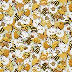 Bakery Fabrics - Bee gnomes