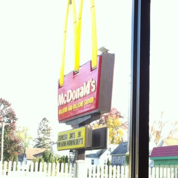 McDonald's - a mcdonald's sign in front of a white picketed fence - Coffee & Tea Near Me - Westfield, Massachusetts McDonald's - a mcdonald's sign in front of a white picketed fence - Coffee & Tea Near Me - Westfield, Massachusetts