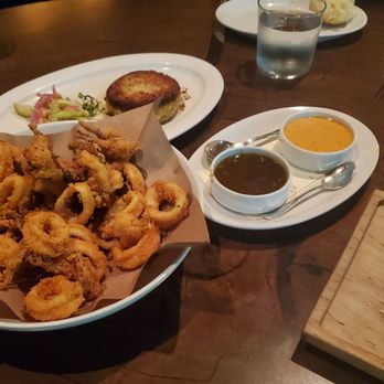 Water Grill - Bellevue - Calimari and Crab Cake - Seafood Near Me - Bellevue, Washington