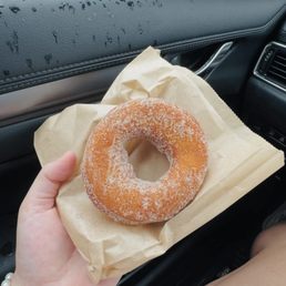 Pumpkin spice seasonal donut Pumpkin spice seasonal donut