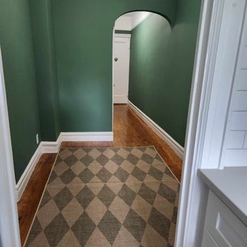 D & A Home Improvement NYC - a hallway with green walls - General Contractors Near Me - ForesHills, New York D & A Home Improvement NYC - a hallway with green walls - General Contractors Near Me - ForesHills, New York