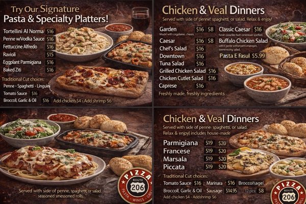 Menu photo 7 Pizza206 Tabernacle, NJ