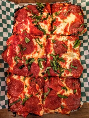 The Fourth Man in the Fire Pizzeria by null