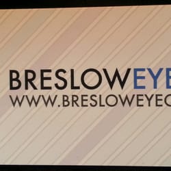 Breslow Eye Care - The new owner's website.
