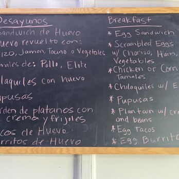 La Victoria - a blackboard with a list of items on it - Convenience Stores Near Me - Los Angeles, California La Victoria - a blackboard with a list of items on it - Convenience Stores Near Me - Los Angeles, California