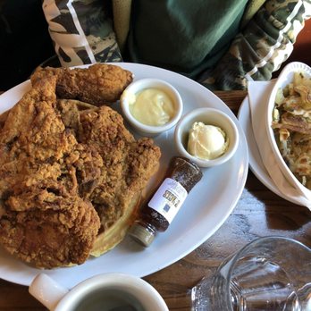 Stacks - Chicken and waffles. Large portion. Not too bad but nothing special. - Breakfast & Brunch Near Me - Burlingame, California Stacks - Chicken and waffles. Large portion. Not too bad but nothing special. - Breakfast & Brunch Near Me - Burlingame, California