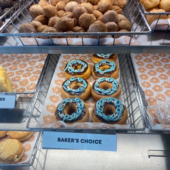 Dunkin' -  a variety of donuts on display - Coffee & Tea Near Me - Carnegie, Pennsylvania