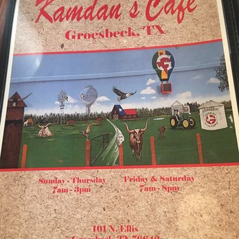 Kamdan's Cafe - Breakfast & Brunch Near Me - Groesbeck, Texas