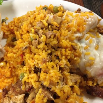 Old Cuban Cafe - Royal Rice - About Half of the bowl - YUM! - Cafes Near Me - Orlando, Florida