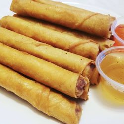 LUMPIA- Shanghai ( meat mixture) we offer a variety of LUMPIA with variety of fillings.