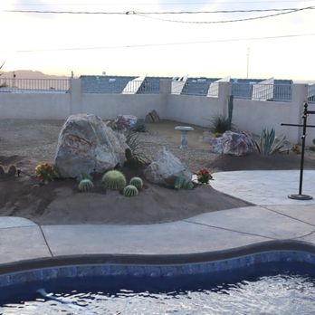 Landscape Escape - Mound next to pool - Landscaping Near Me Landscape Escape - Mound next to pool - Landscaping Near Me
