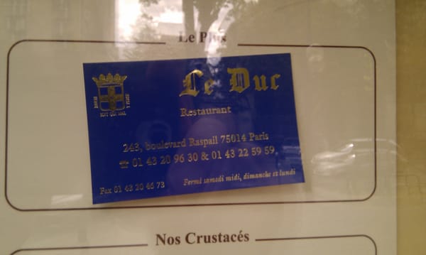 Le Duc by null