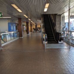 TTC Kennedy Station - Concourse between Scarborough Rapid Transit (Line 3) trains & bus platforms. September 2020