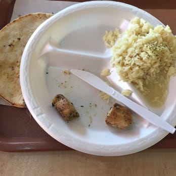 Dasks - I had already eaten 2 of the chicken "pieces", but this was how watery the rice was! - Greek Near Me - Holladay, Utah Dasks - I had already eaten 2 of the chicken "pieces", but this was how watery the rice was! - Greek Near Me - Holladay, Utah