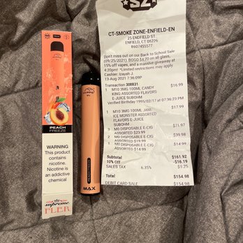 SMOKE ZONE SMOKE SHOP - Updated May 2026 - 21 Enfield St, Enfield,  Connecticut - Head Shops - Phone Number - Yelp