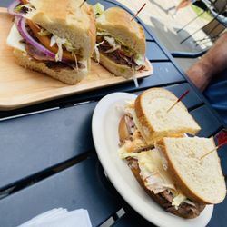 Gladstone Market - Roast beef, cheseese. LTO, on a hoagie.