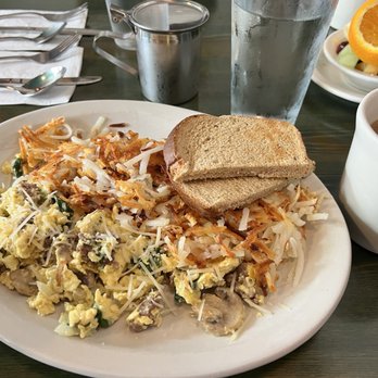 14 Carrot Cafe - Joe's Special scramble with rye toast ($14.95), bottomless coffee ($3.95), fruit cup ($3.95) - Breakfast & Brunch Near Me - Seattle, Washington 14 Carrot Cafe - Joe's Special scramble with rye toast ($14.95), bottomless coffee ($3.95), fruit cup ($3.95) - Breakfast & Brunch Near Me - Seattle, Washington