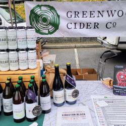 Greenwood Cider Company - Stopped by their booth at the Shoreline Farmers Market (7/26/25)