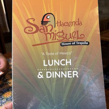 Hacienda San Miguel - Menu - Mexican Near Me - Mosspoint, Mississippi Hacienda San Miguel - Menu - Mexican Near Me - Mosspoint, Mississippi
