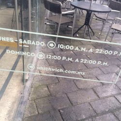 Which Wich Superior Sandwiches - El horario