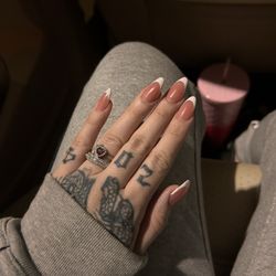 Cool Nails 1 - Pt.2 of my frenchies
