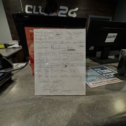 Club 24 Concept Gyms - An asshole making me go away instead of improving the business