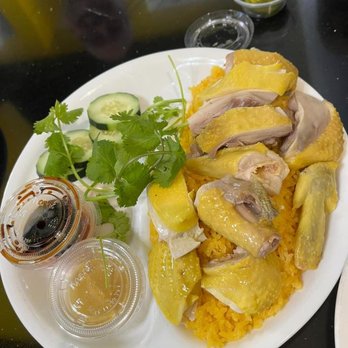 Mingala Restaurant - hainanese chicken rice - Burmese Near Me - Newark, California