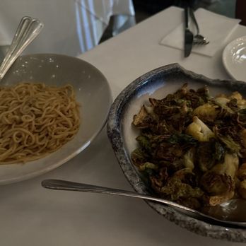 Crustacean Beverly Hills - AN's Famous Garlic Noodles® and brussel sprouts - Vietnamese Near Me - Beverly Hills, California Crustacean Beverly Hills - AN's Famous Garlic Noodles® and brussel sprouts - Vietnamese Near Me - Beverly Hills, California