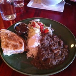 Blue Chair - Turkey curry.