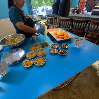 Chai Pani - Fresh chaat in the buffet line - Indian Near Me - Decatur, Georgia Chai Pani - Fresh chaat in the buffet line - Indian Near Me - Decatur, Georgia