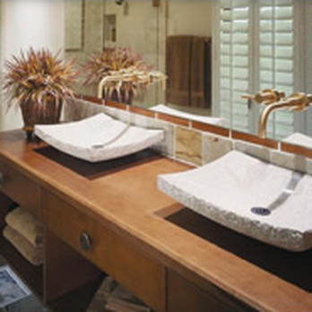 Michigan Building Specialties - two sinks in a bathroom - General Contractors Near Me - Adrian, Michigan