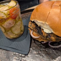 Black Bean Burger Black Bean Burger
