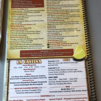 Iguana's Mexican Restaurant - Menu - Mexican Near Me - Plainfield, Indiana Iguana's Mexican Restaurant - Menu - Mexican Near Me - Plainfield, Indiana