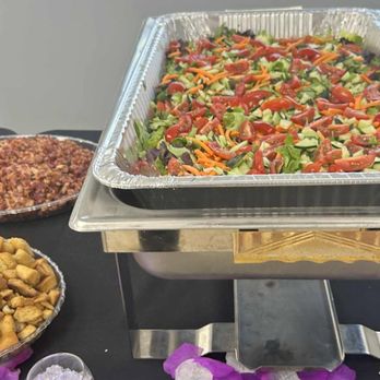 Akimat Catering - Spring Salad w/condiments - Caterers Near Me