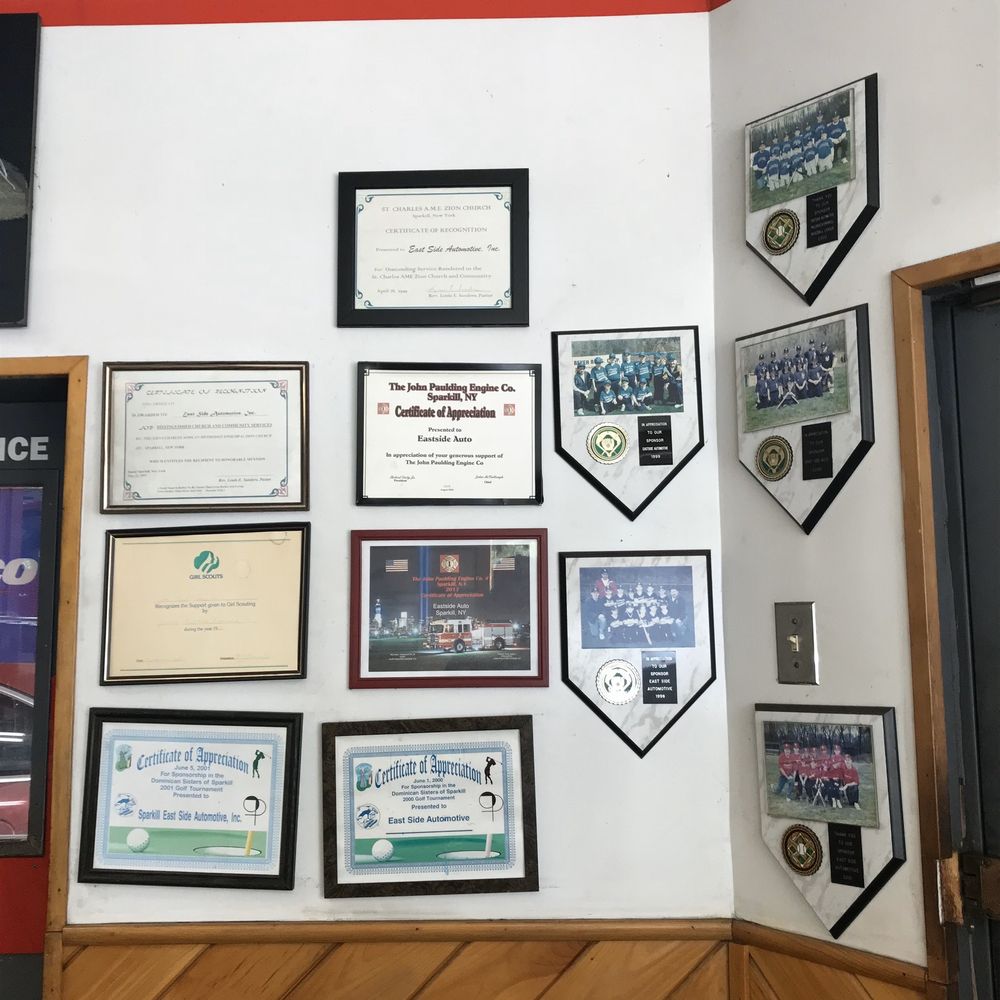 Eastside Automotive - Degrees and baseball.. they'll get you thru the day - Auto Repair Near Me - Sparkill, New York Eastside Automotive - Degrees and baseball.. they'll get you thru the day - Auto Repair Near Me - Sparkill, New York