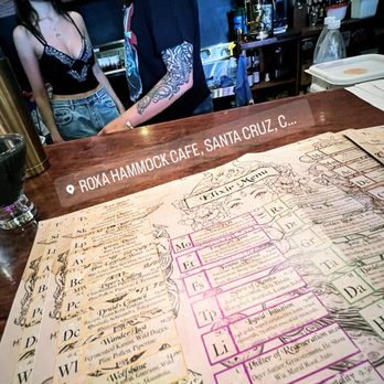 Roxa Hammock Cafe - The menu and the baristas - Cafes Near Me - Santa Cruz, California Roxa Hammock Cafe - The menu and the baristas - Cafes Near Me - Santa Cruz, California