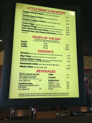 Menu photo 5 Newk's Eatery Austin, TX