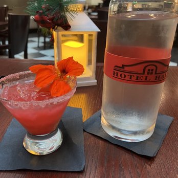 Eden - Hibiscus sparkling drink with mineral water - New American Near Me - Hot Springs, Arkansas Eden - Hibiscus sparkling drink with mineral water - New American Near Me - Hot Springs, Arkansas