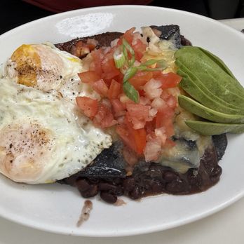 POST - Rancheros my sister enjoyed this, but said the tortilla texture wasn't great - Breakfast & Brunch Near Me - New York, New York