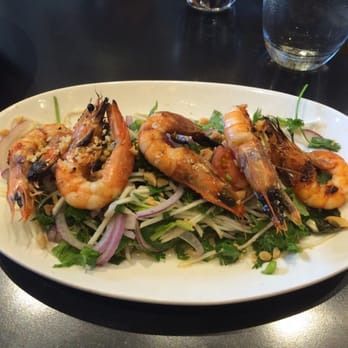 Mecha Noodle Bar - Shrimp salad. Looks good. - Ramen Near Me - Fairfield, Connecticut Mecha Noodle Bar - Shrimp salad. Looks good. - Ramen Near Me - Fairfield, Connecticut