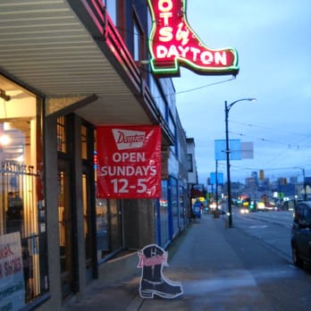 Dayton Boots - Shoe Stores Near Me - Vancouver, British Columbia