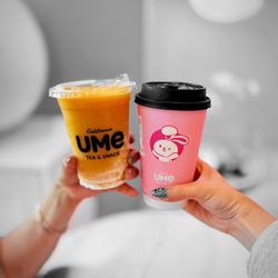 Ume Tea - [UMe]Coco Mango and [UMe]Blossom Latte (Jasmine Floral Milk Tea)