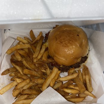 Joy Love Burgers - Cheese burger with bacon - Burgers Near Me - Katy, Texas