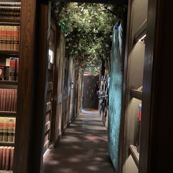 The Rabbit Hole - Hallway from library room - Tapas Bars Near Me - Greenville, South Carolina