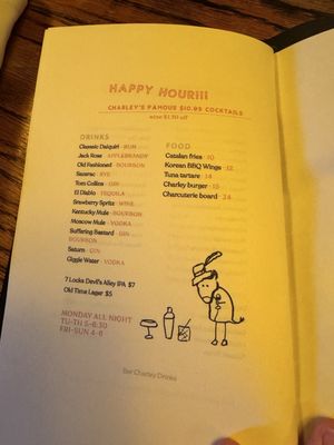 Menu photo 6 Bar Charley Washington, DC, DC Menu photo 6 Bar Charley Washington, DC, DC